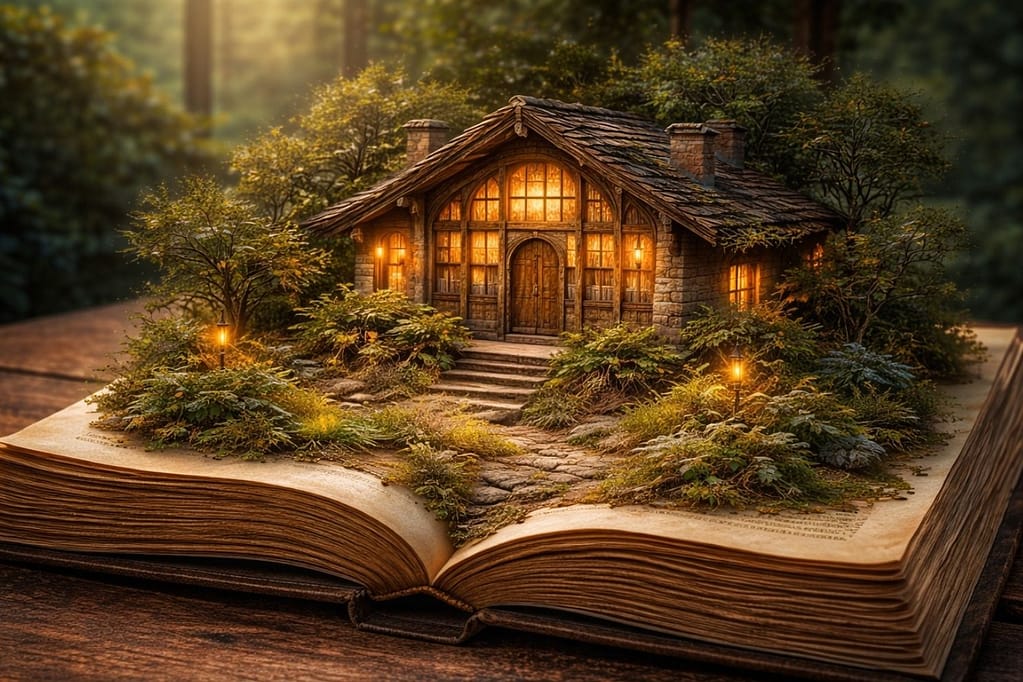 The Library Inside Piper's Hollow